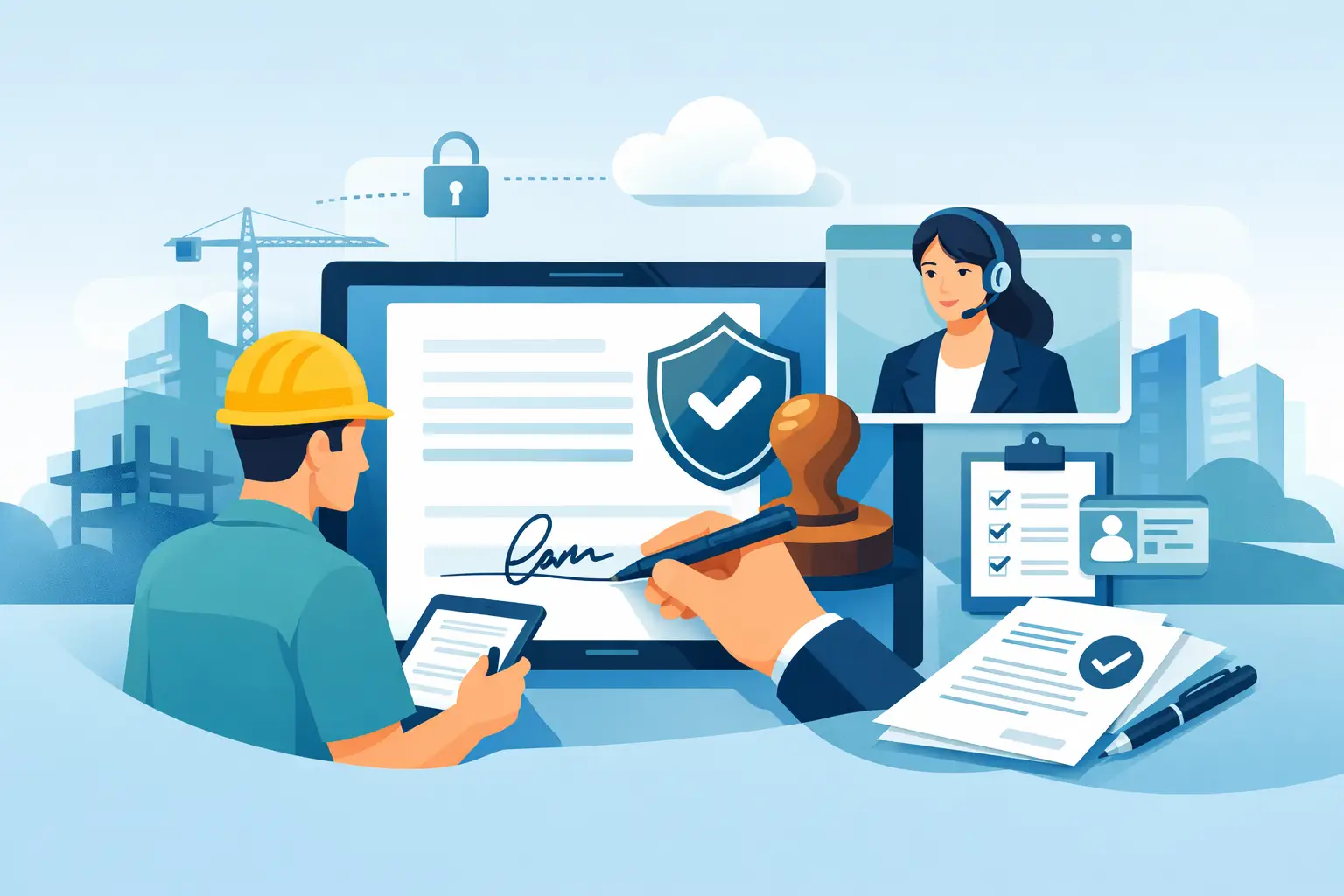Digital Notarization for Waivers: Contractor Guide