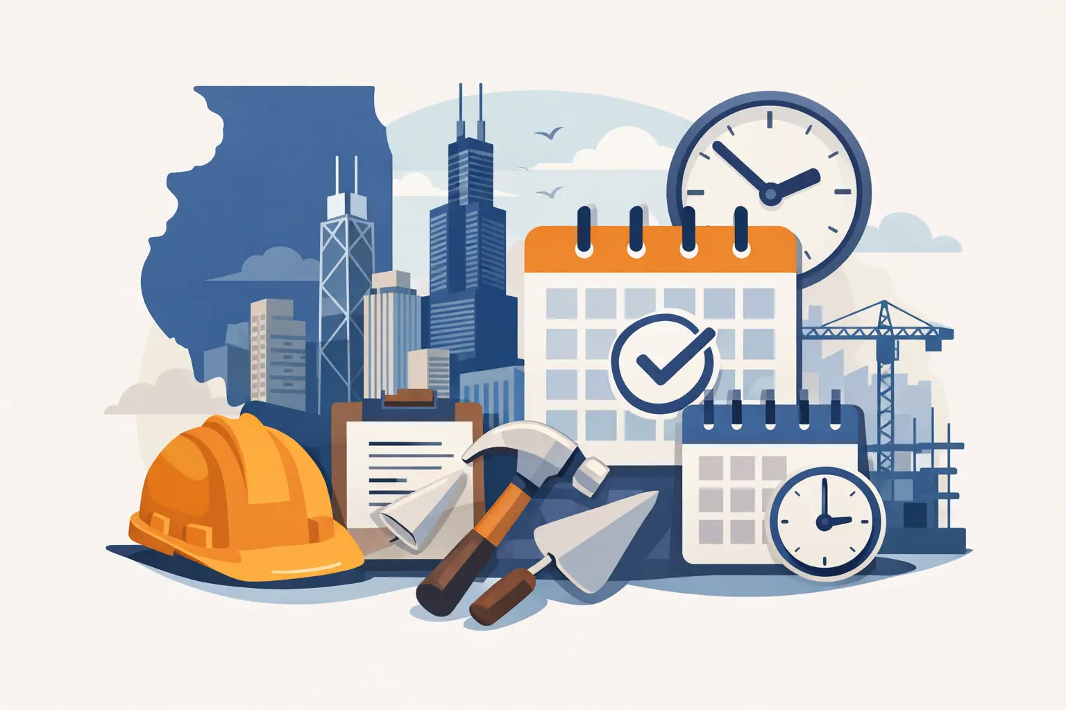 Illinois Contractor Lien Deadlines and Key Dates