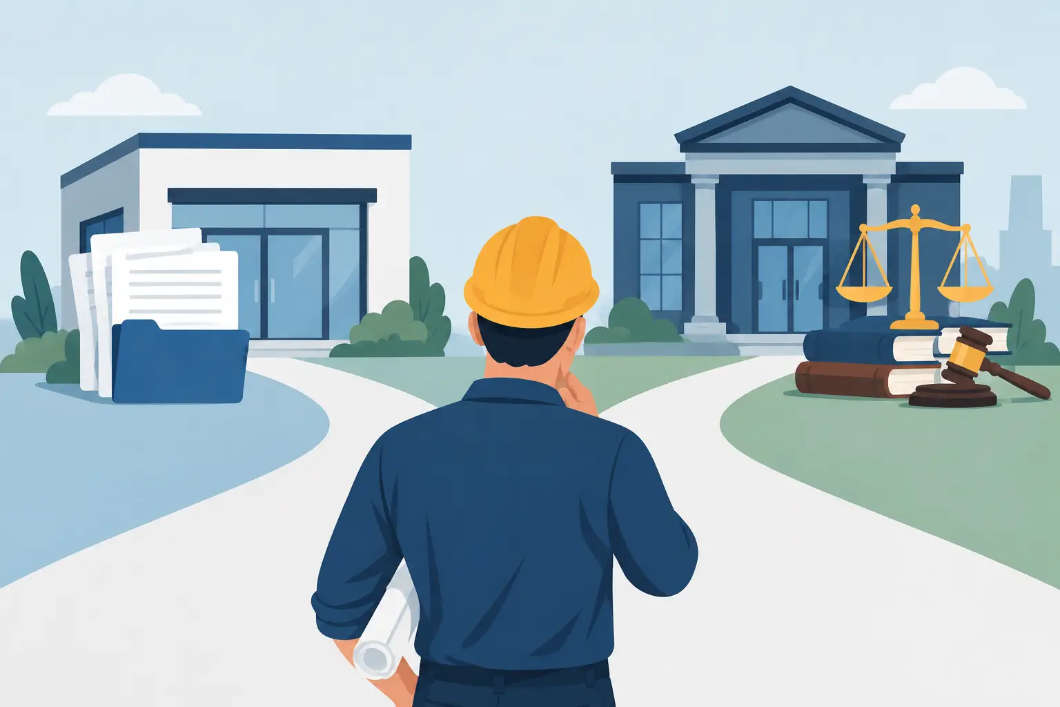 Document Service vs Law Firm: What Contractors Need