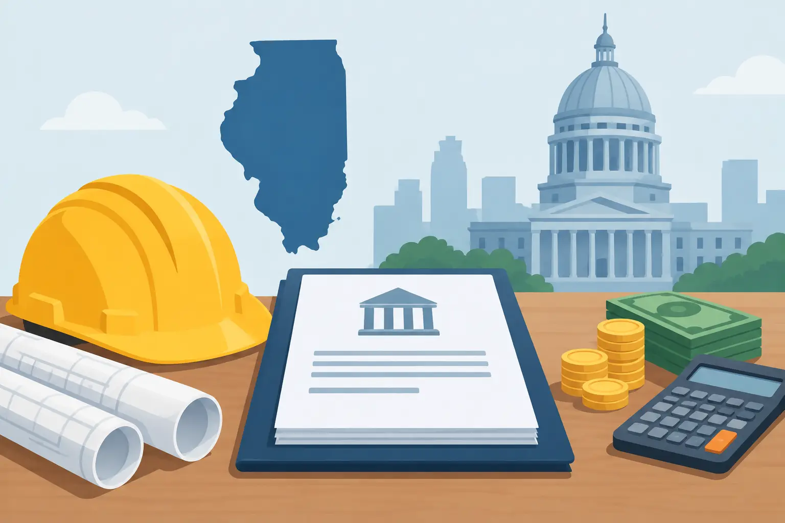 Illinois Recorder Filing Fees for Contractors