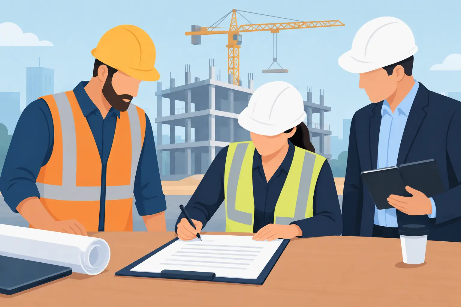 Who Signs Waivers on Construction Projects?
